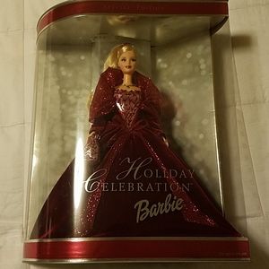 Holiday Celebration Barbie 2002